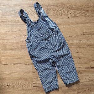 Old Navy Striped Blue Overalls